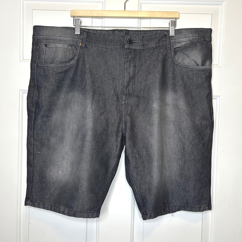 Steves‎ Jeans Mens Black Denim Shorts Size 46